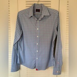 Untuckit long sleeve performance fabric shirt